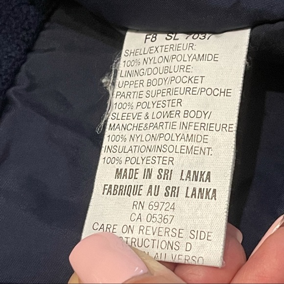 COLUMBIA Periwinkle Insulated Winter Coat Size L - Picture 8 of 10